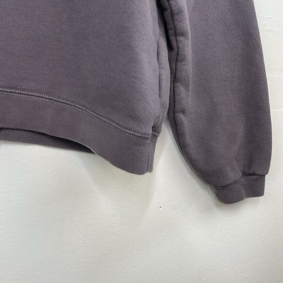 Madewell Tie-Dye Resourced Cotton Swing Sweatshirt Crewneck Small Grey - Picture 4 of 12